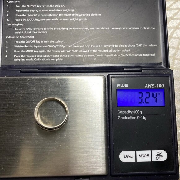 Vintage USSR Sterling Silver 875 Enamel Band Ring – Kyiv KHM – Size 8 – 3.24g - Picture 6 of 11